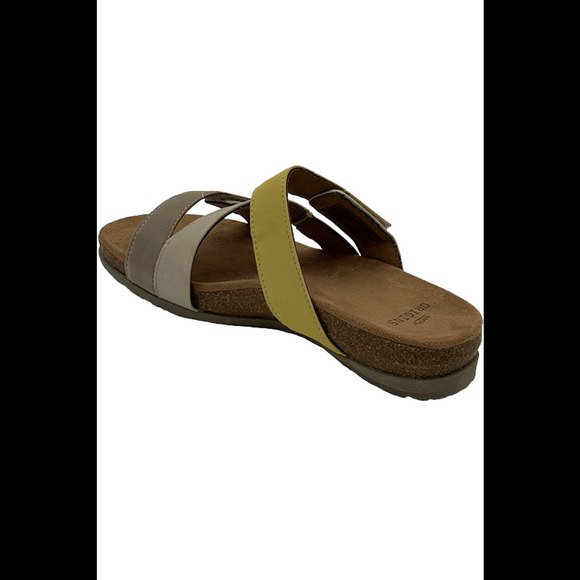 Earth Origins Women's Ohana Casual Sandals Yellow Multi - Wide - Picture 3 of 3